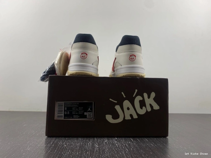 1st Kicks THE TRAVIS SCOTT FZ8117-100 CHECK JORDAN CUT X 0709